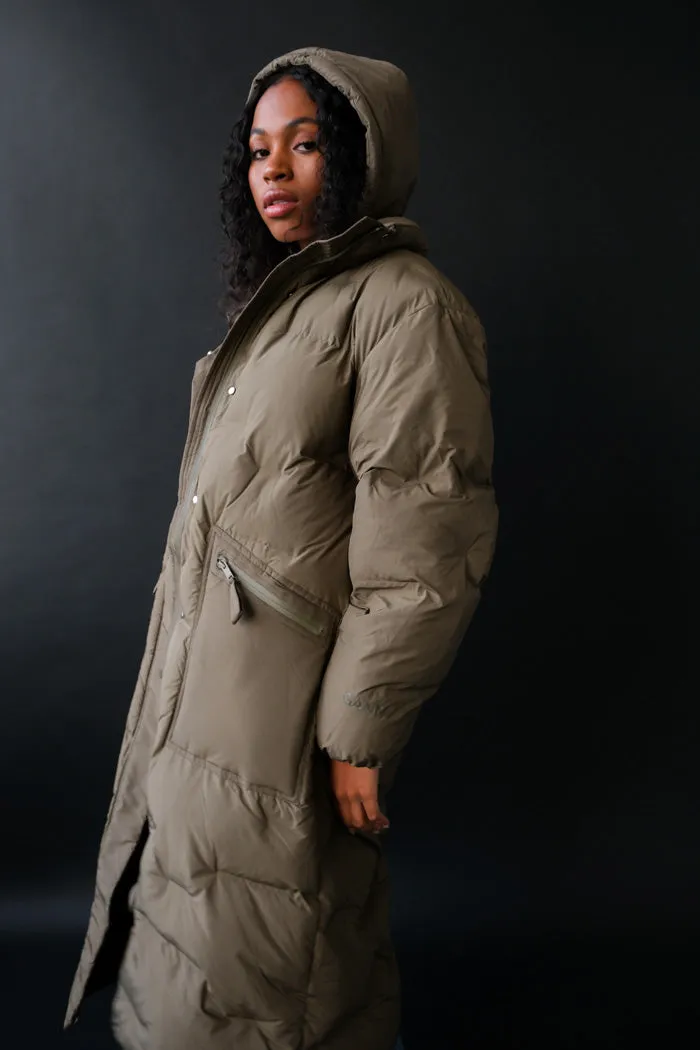 SOFT PUFFER OVERSIZED COAT