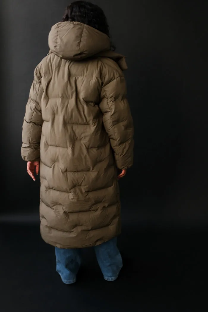 SOFT PUFFER OVERSIZED COAT