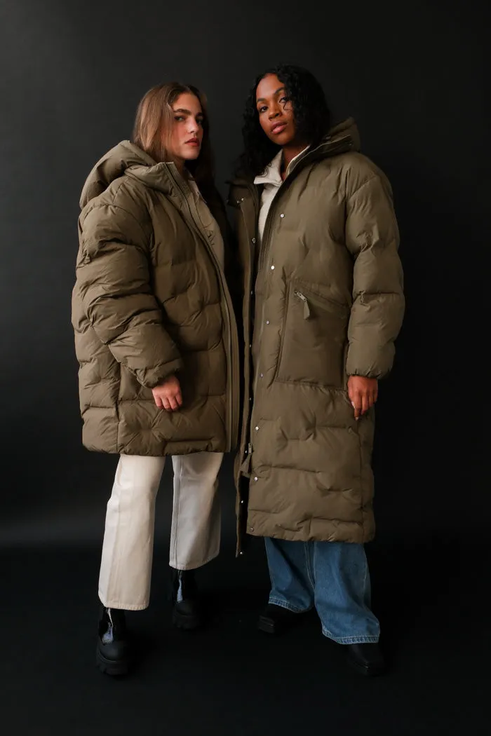 SOFT PUFFER OVERSIZED COAT