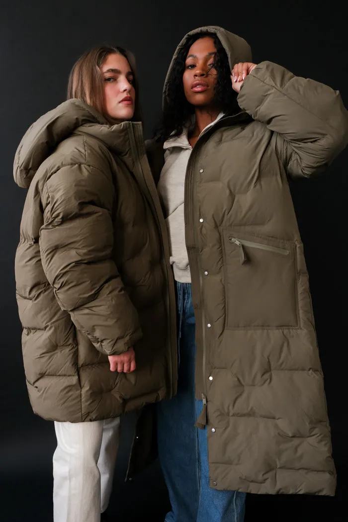 SOFT PUFFER OVERSIZED COAT