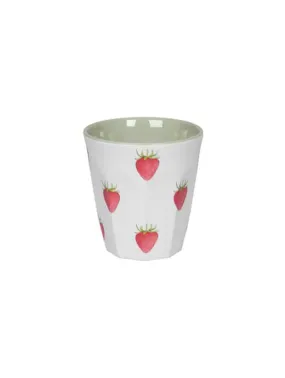 Sophie Allport Strawberries Melamine Beaker 