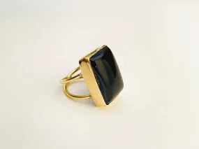 Square  Onyx Ring