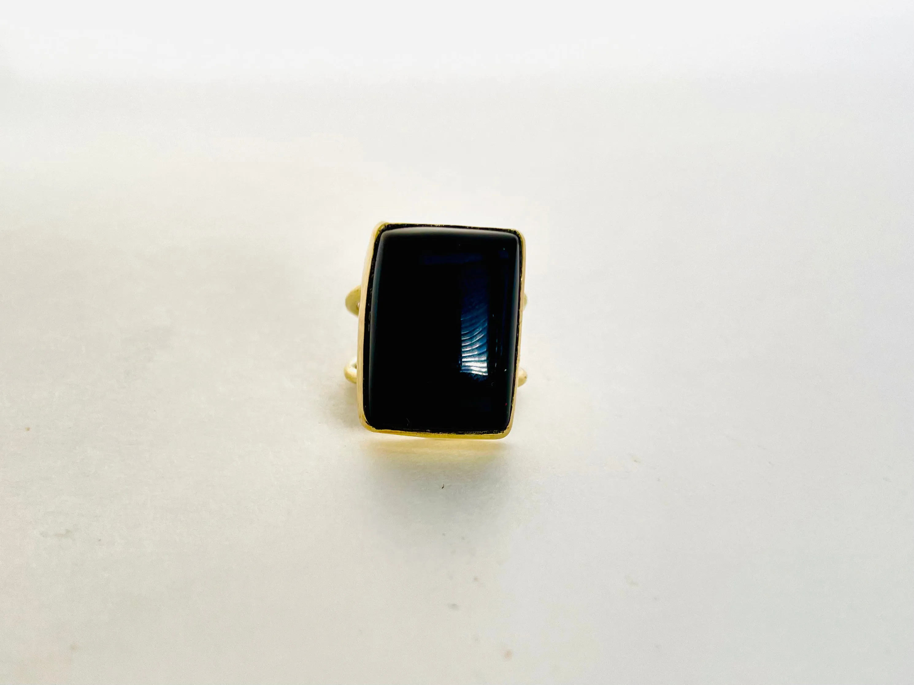 Square  Onyx Ring