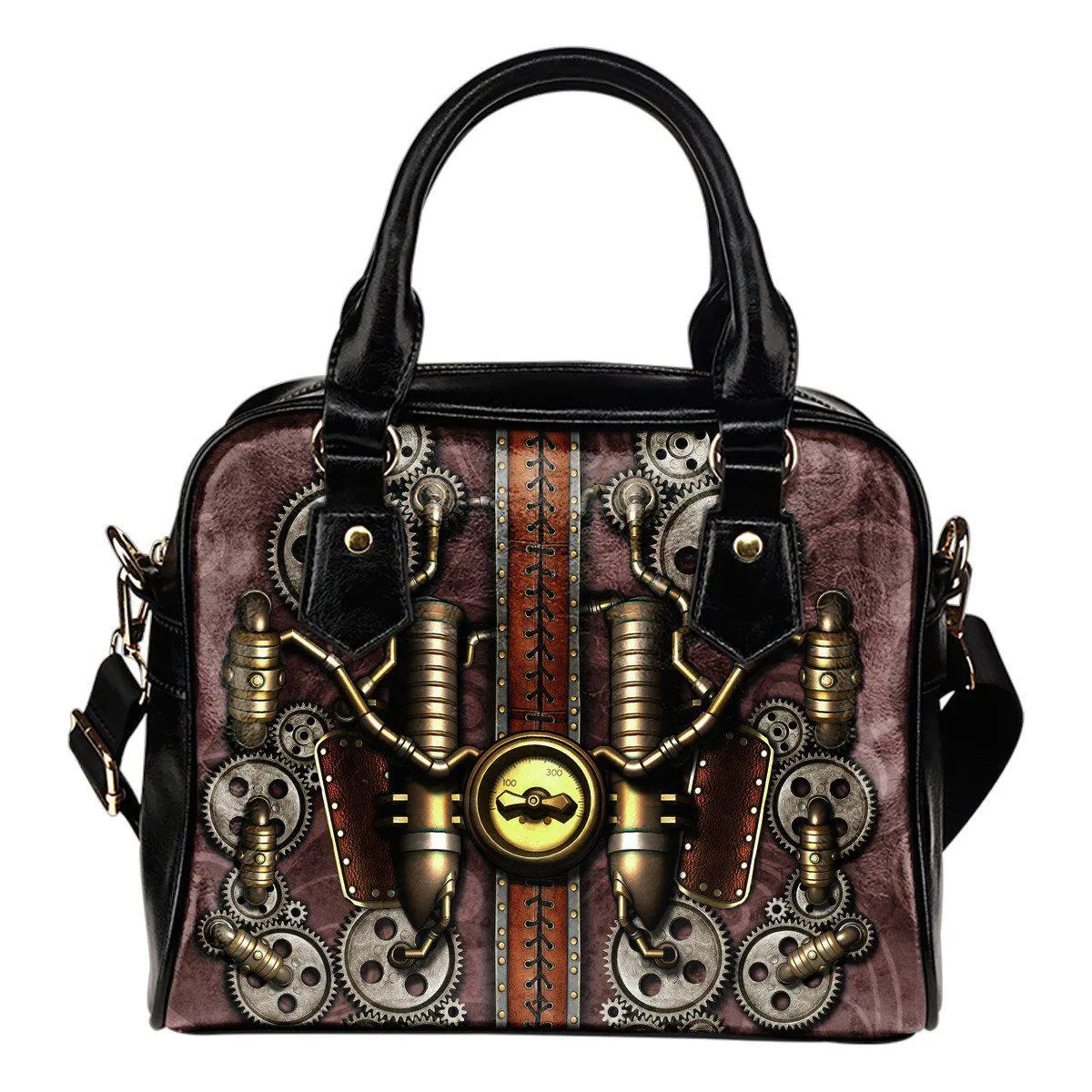 Steam Pipe Shoulder Handbag