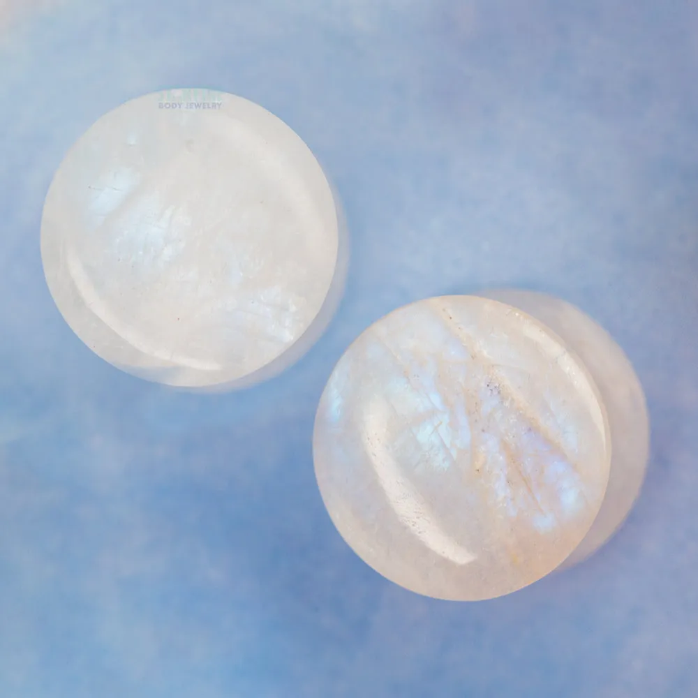 Stone Plugs - Moonstone