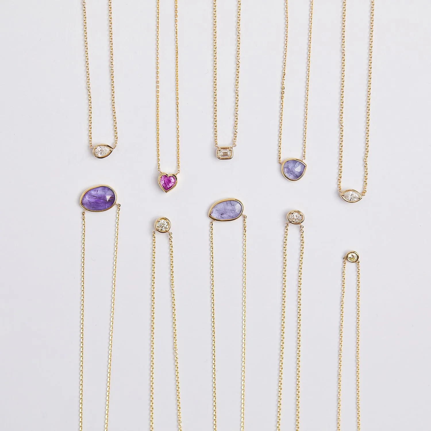 Tanzanite Gemstone Necklace