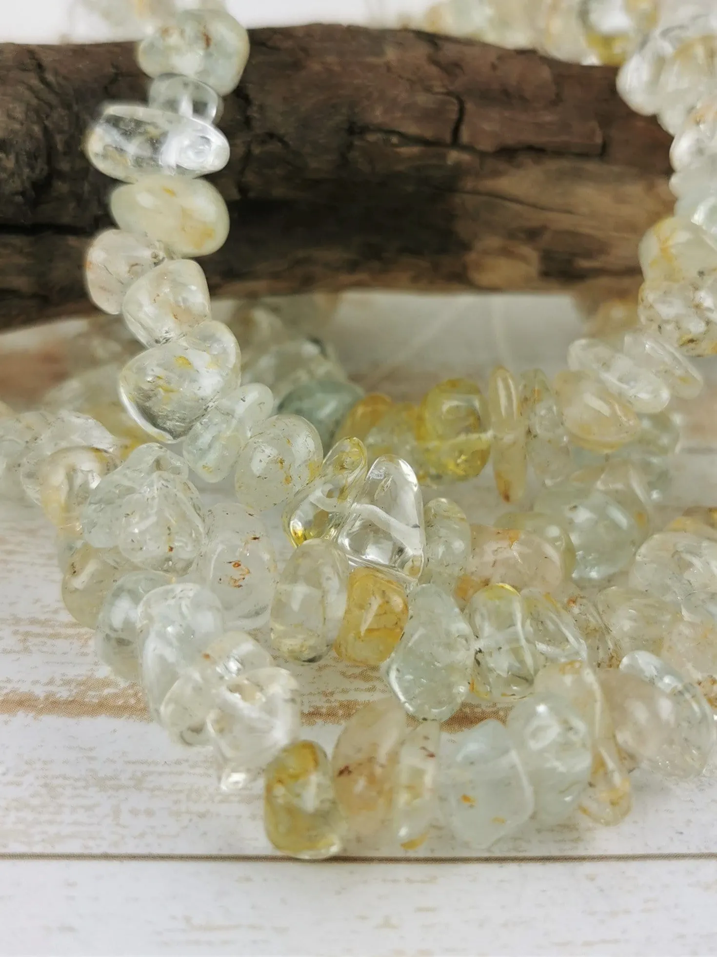 Topaz Bead Strands