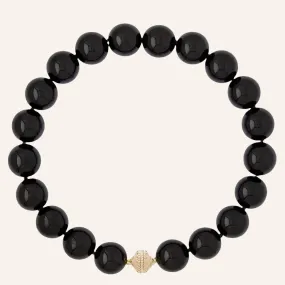 Victoire 20mm Black Onyx Necklace