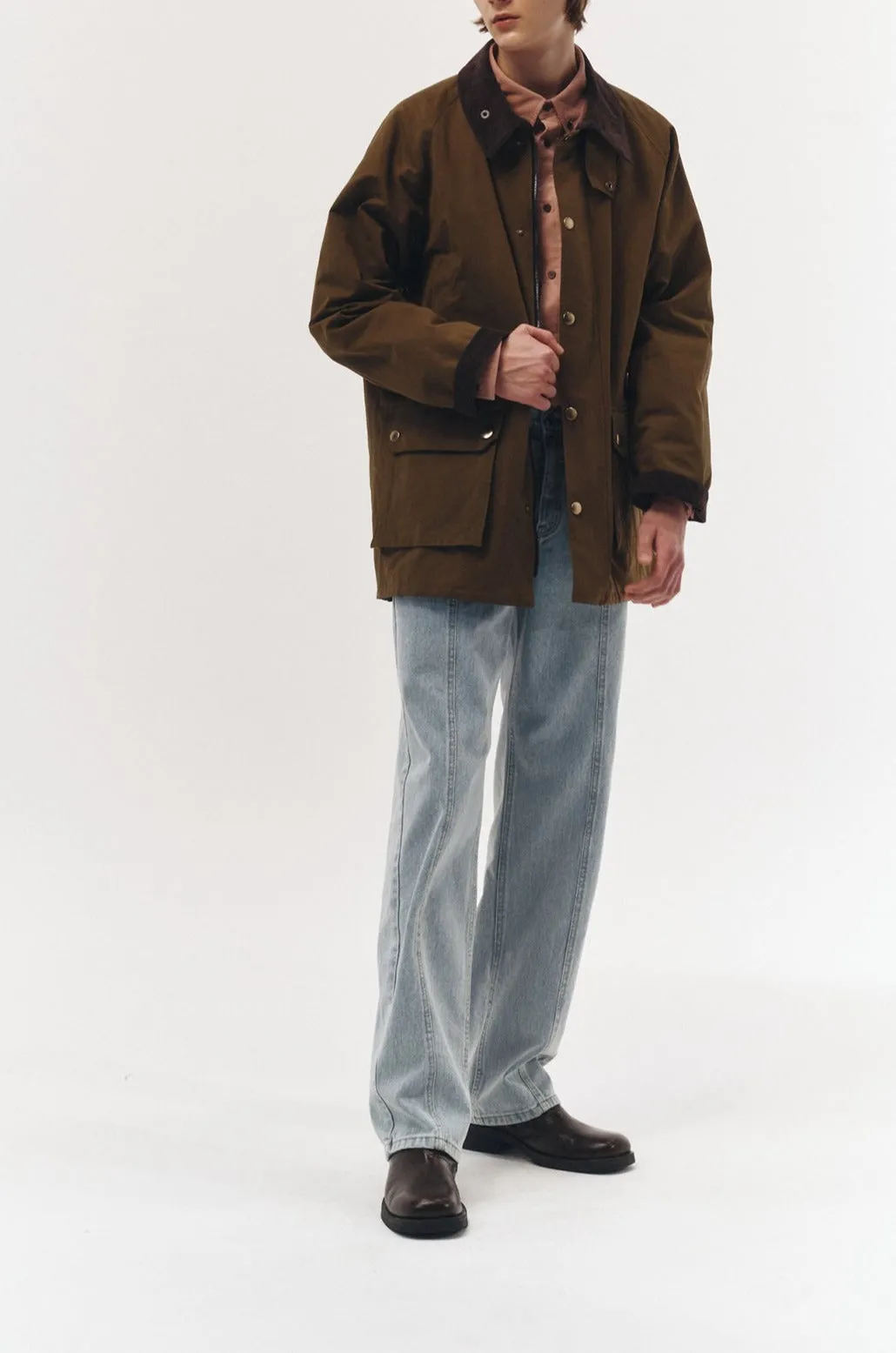 WAXED COTTON HUNTING JACKET