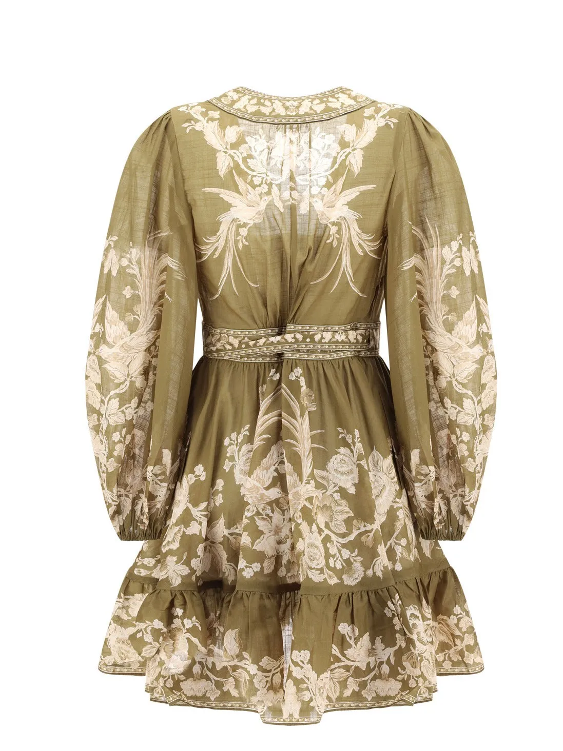 Zimmermann Wrap Mini Dress